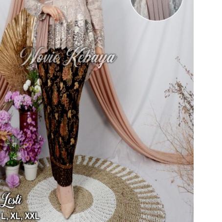➬ ~SET KEBAYA MODERN AURORA TULLE SELENDANG/KEBAYA BROKAT/KEBAYA PESTA/KEBAYA WISUDA/TUNIK BROKAT ➹