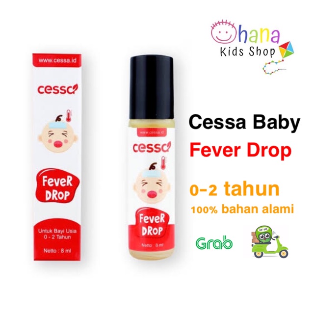 Jual Cessa Baby Fever Drop Penurun Panas Demam Minyak Esensial Bayi Indonesia Shopee Indonesia