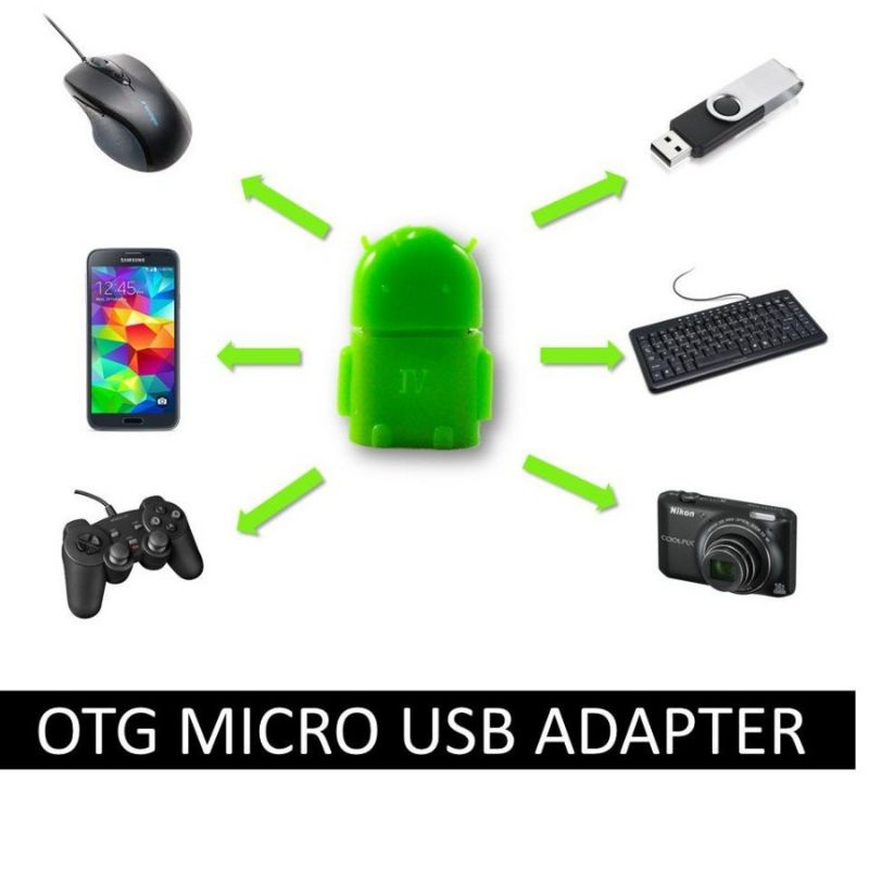 JG - OTG ROBOT ANDROID PENGHUBUNG FLASH DISK