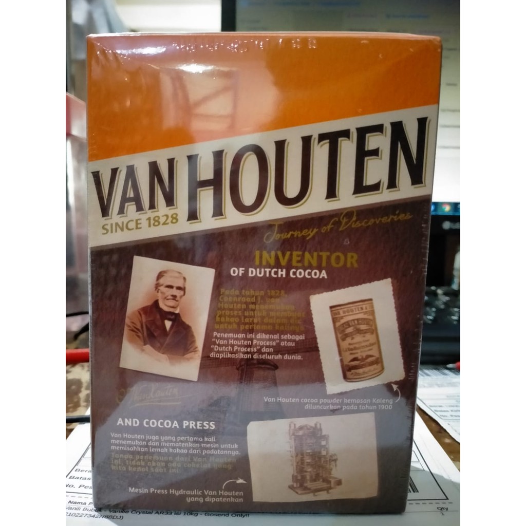 Cokelat Bubuk Van Houten 50x180gr Gosend Only