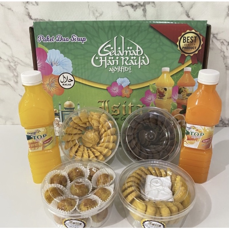 

Paket Kue Kering Hampers Lebaran Merek Isita Sirup 2