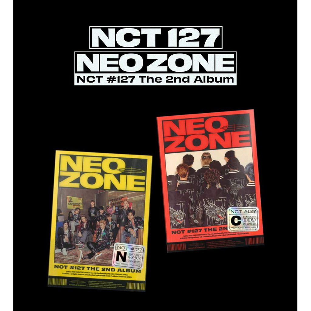 NCT 127 - NCT #127 Neo Zone [Random ver.] (Vol.2) Album+Extra Photocards  Set | Shopee Indonesia