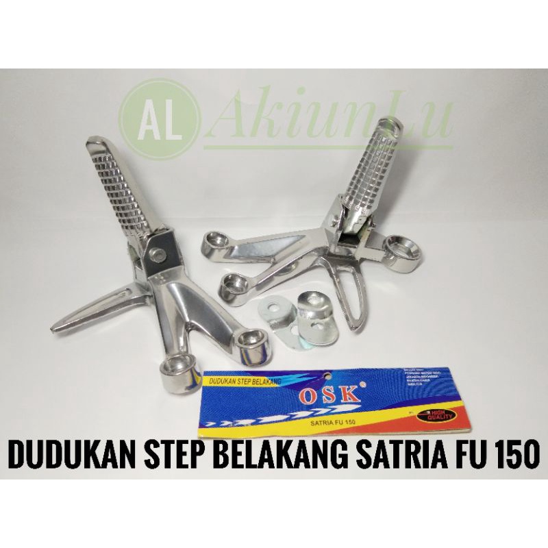 [ COD ] √ DUDUKAN STEP BELAKANG SET SUZUKI SATRIA FU 150 2010-2016