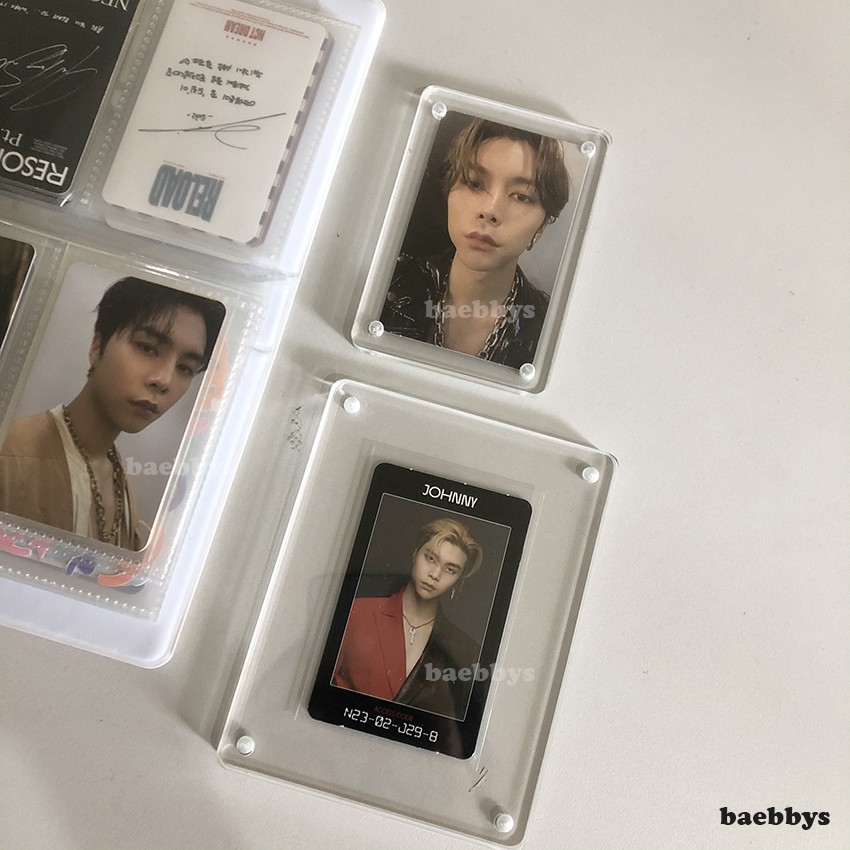 Magnet Acrylic Photocard Frame | Kpop Acrylic Frame Photo Holder