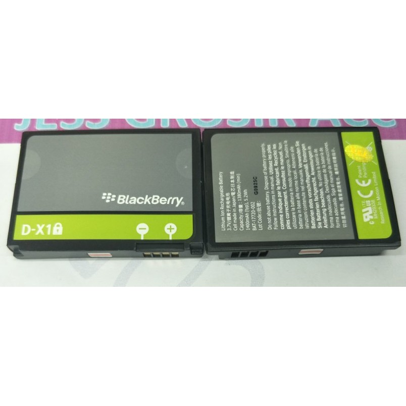 Battery Batre Baterai Blackberry BB 9520 9530 9550 Strom 2 9630 tour 9650 Essex DX-1 D-X1 DX1