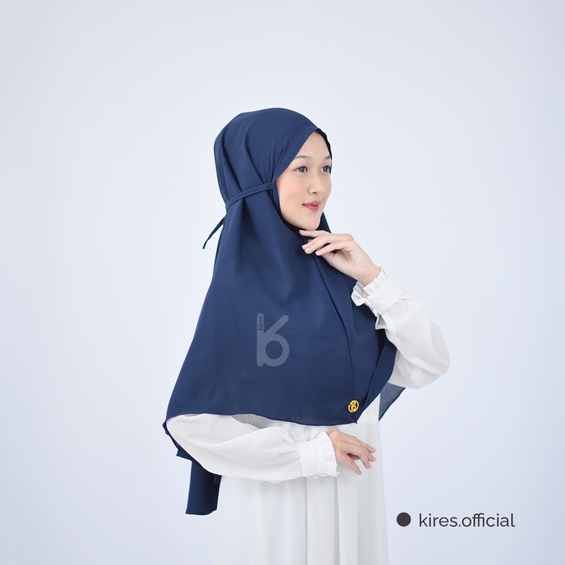 Jilbab Instan / Khimar Kerudung Bergo Diamond Size XL