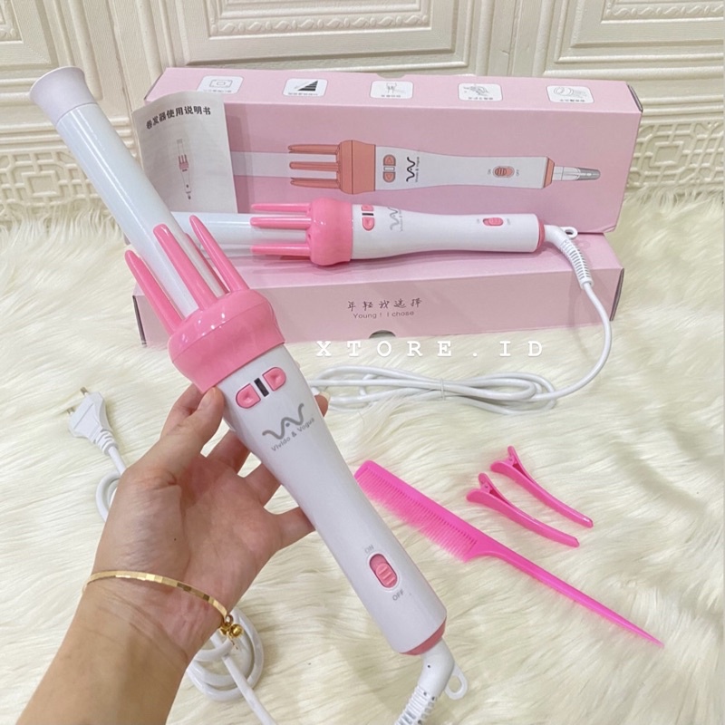 READY  AUTOMATIC HAIR CURLER VV