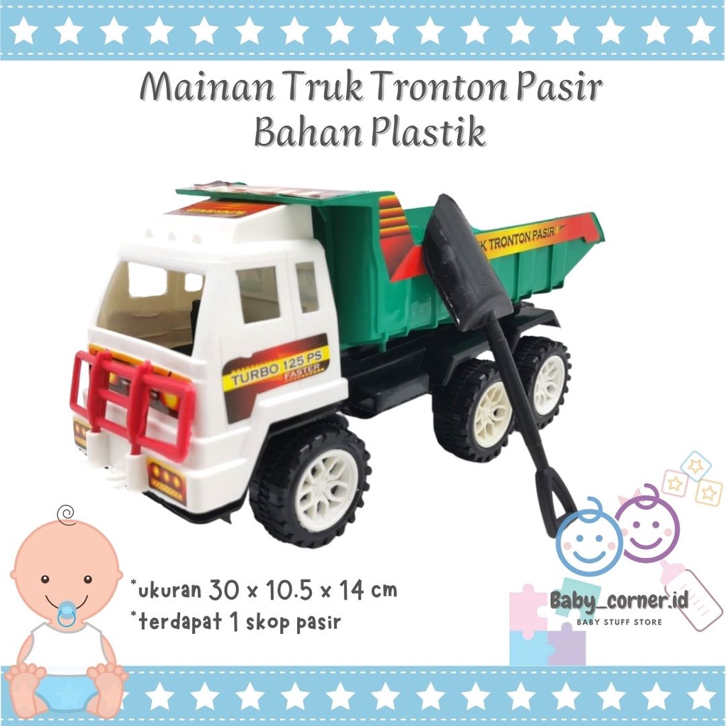 Mainan mobil-mobilan TRUK BUS anak plastik bagus