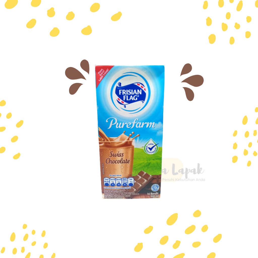 Susu Frisian Flag UHT coklat 1 Liter