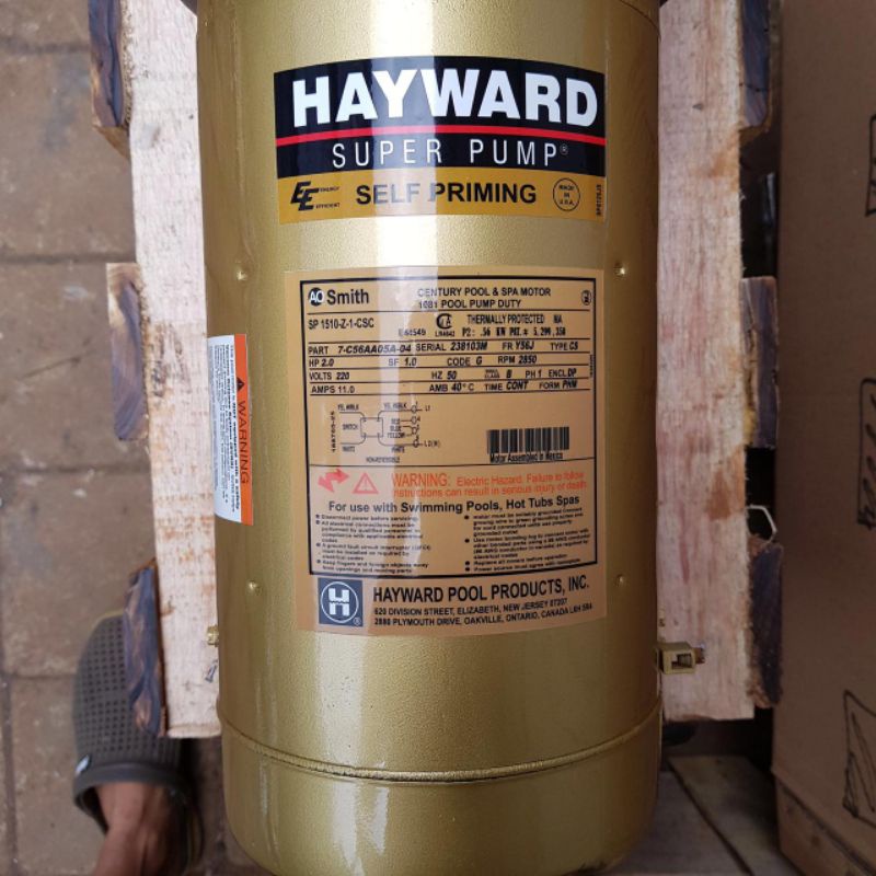 pompa kolam renang hayward