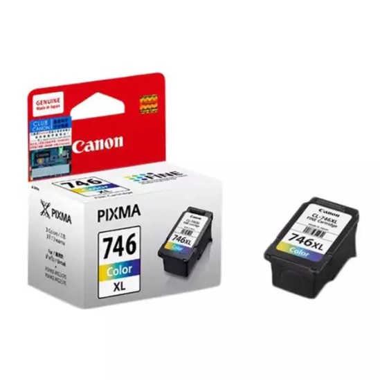 CARTRIDGE CANON CL 746 XL COLOR / TINTA CATRIDGE CANON CL746XL COLOUR ORIGINAL - RESMI