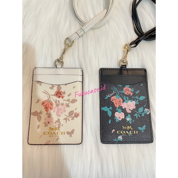 

Coach Rose Bouquet ID Lanyard || Name Tag || ID Card