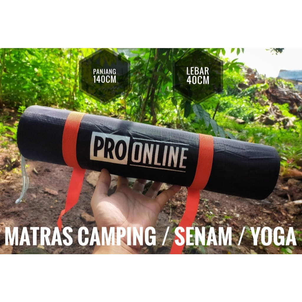 Warna Di Pilih - Matras Karet ~ YogaMat ~ Alas Camping ~ Senam Piknik Yoga Matras Outdoor Hiking