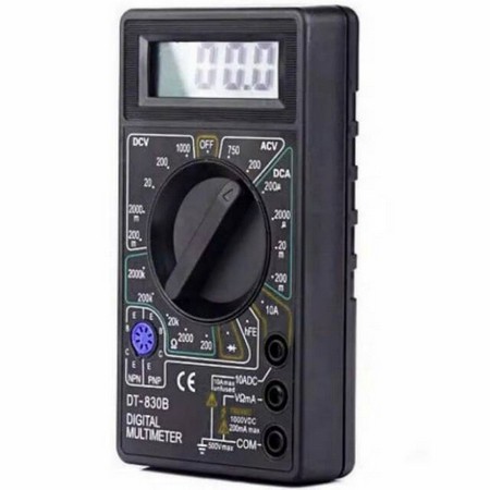 MULTIMETER - AVOMETER - MULTITESTER DIGITAL DT-830B DT830B ALAT PENGUKUR AKURAT