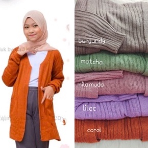 BELLE RAJUT ANAK/LONG CARDY ANAK USIA 7-10THN/DRESS ANAK