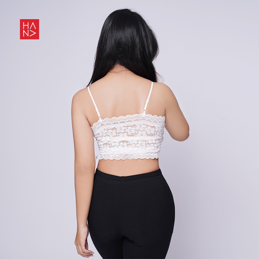 HanaFashionJKT - Brenda Lace Tank Top Bra Wanita - TT381