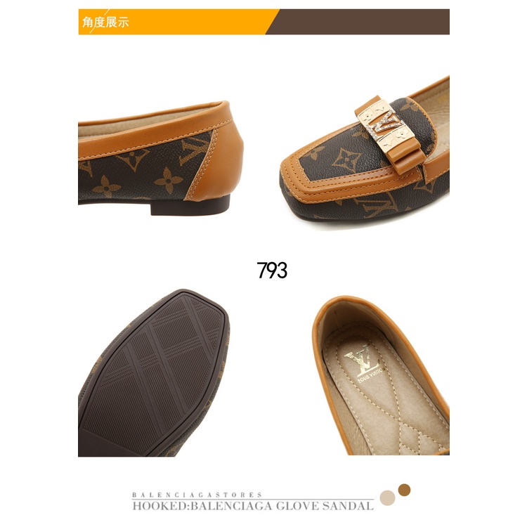 Logo Flat  Loafer #793