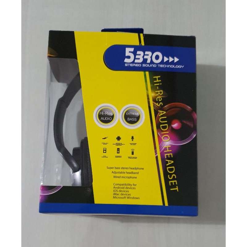 HEADPHONE DJ 5BRO +MIC