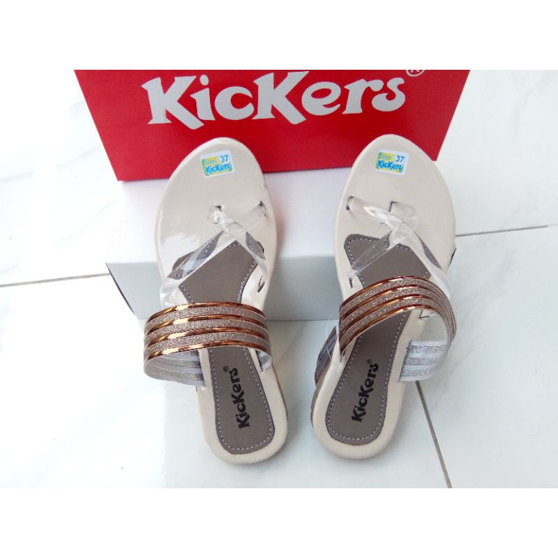 KICKERS SANDAL WANITA JAPIT KACA