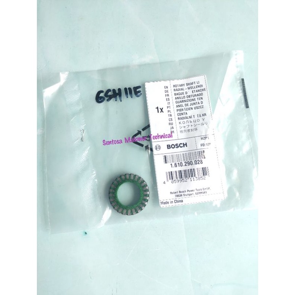 BOSCH GSH 11 E Rotary Shaft Lip Oil Seal Kain Panas Demolition GSH11E