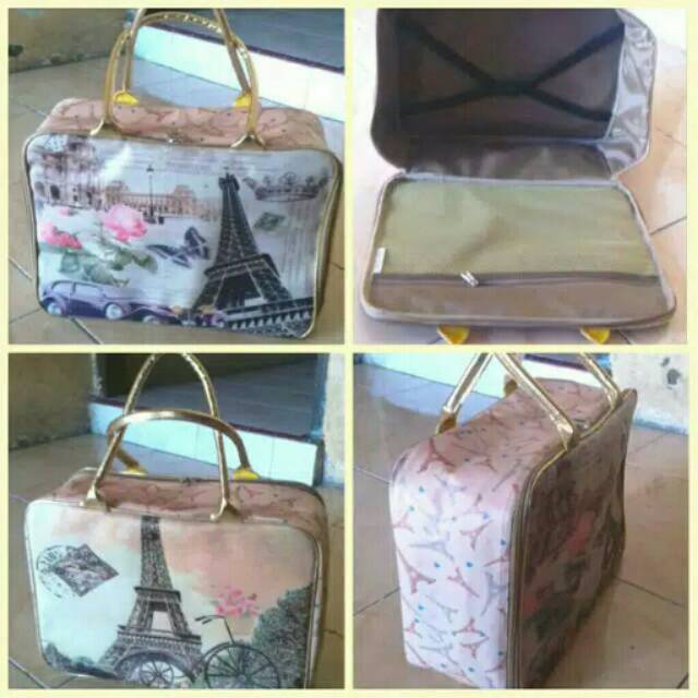iTasi Koper Travel Bag Karakter Super Kanvas piknik Shopee iTasi Koper Travel Bag Karakter Super Kanvas piknik Shopee