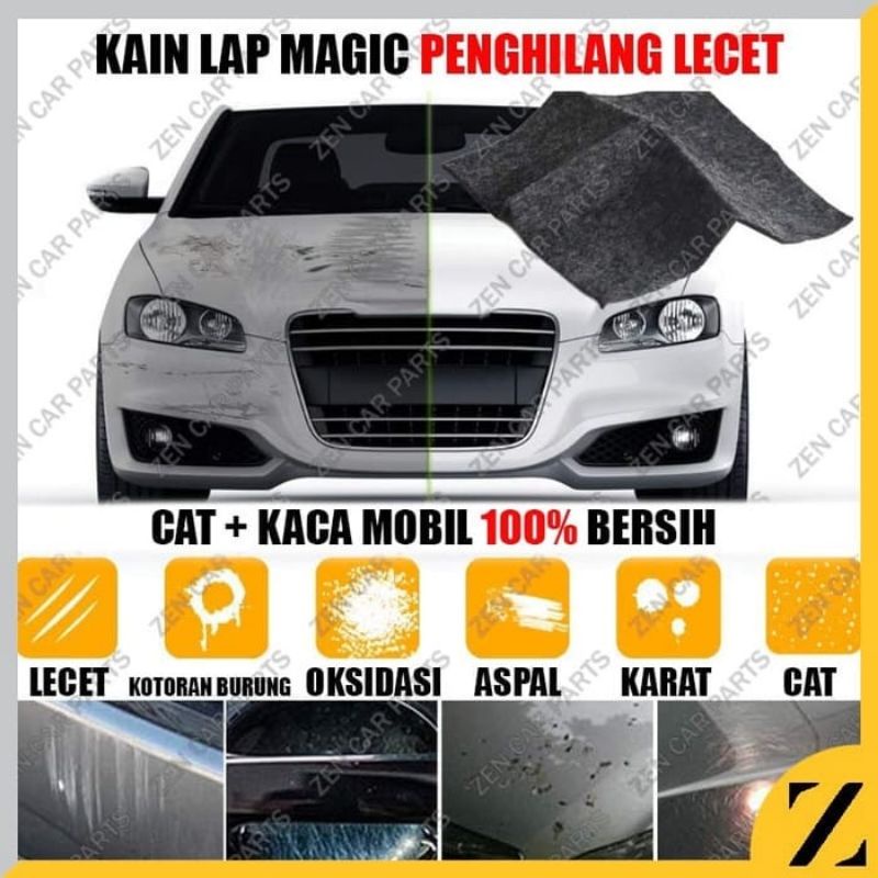 FG3 Lap Kain Penghilang Lecet Poles Body Kendaraan Nano Magic Polish Cloth