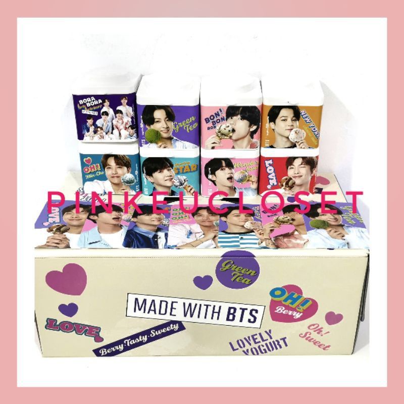 [READY] BTS BASKIN ROBBINS BR COLLAB BOX + PC