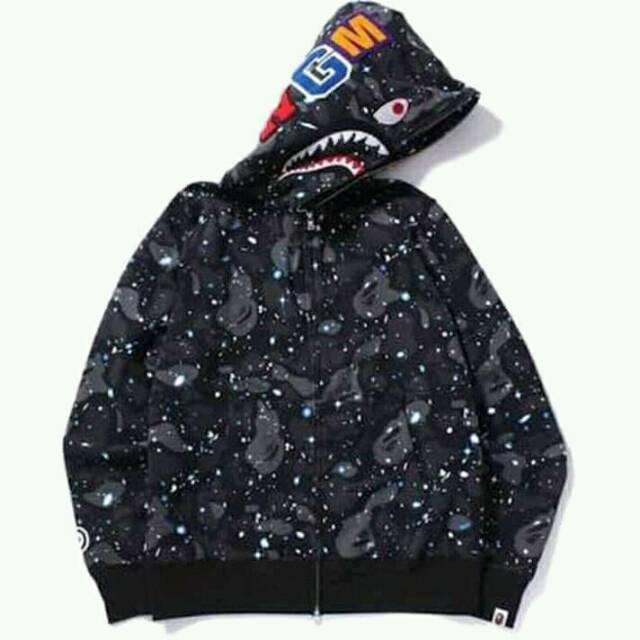 Jacket Hoodie BAPE Camo Full Zip