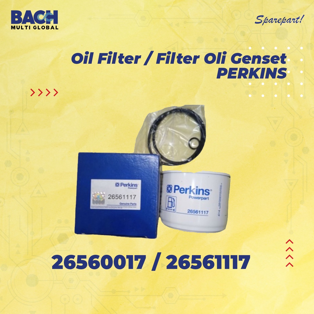 FUEL FILTER / FILTER SOLAR GENSET PERKINS 26560017/26561117