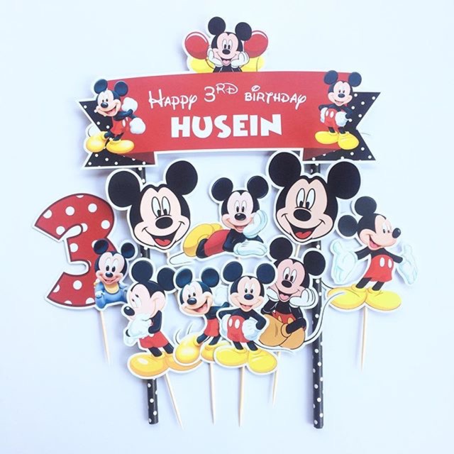 Cake Decoration Mickey Mouse