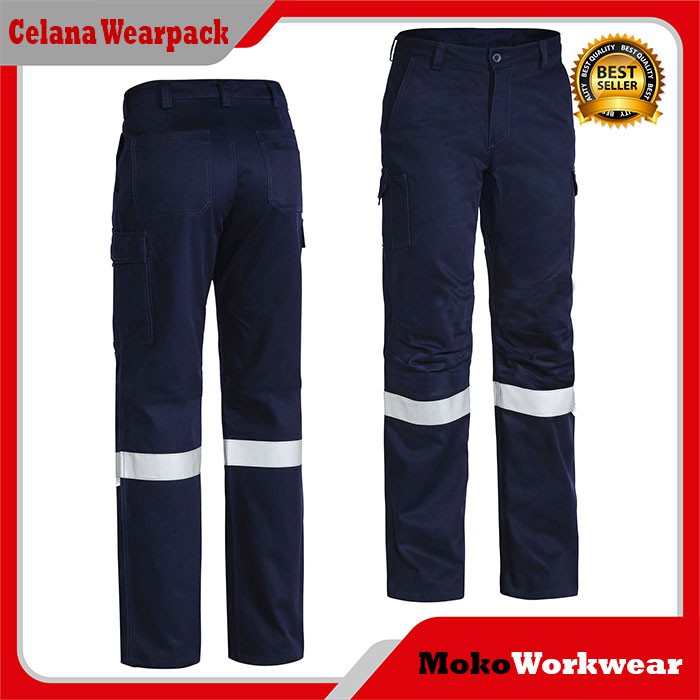  CELANA  WEARPACK BAJU KERJA  SAFETY LAPANGAN  MOKOWORKWEAR 