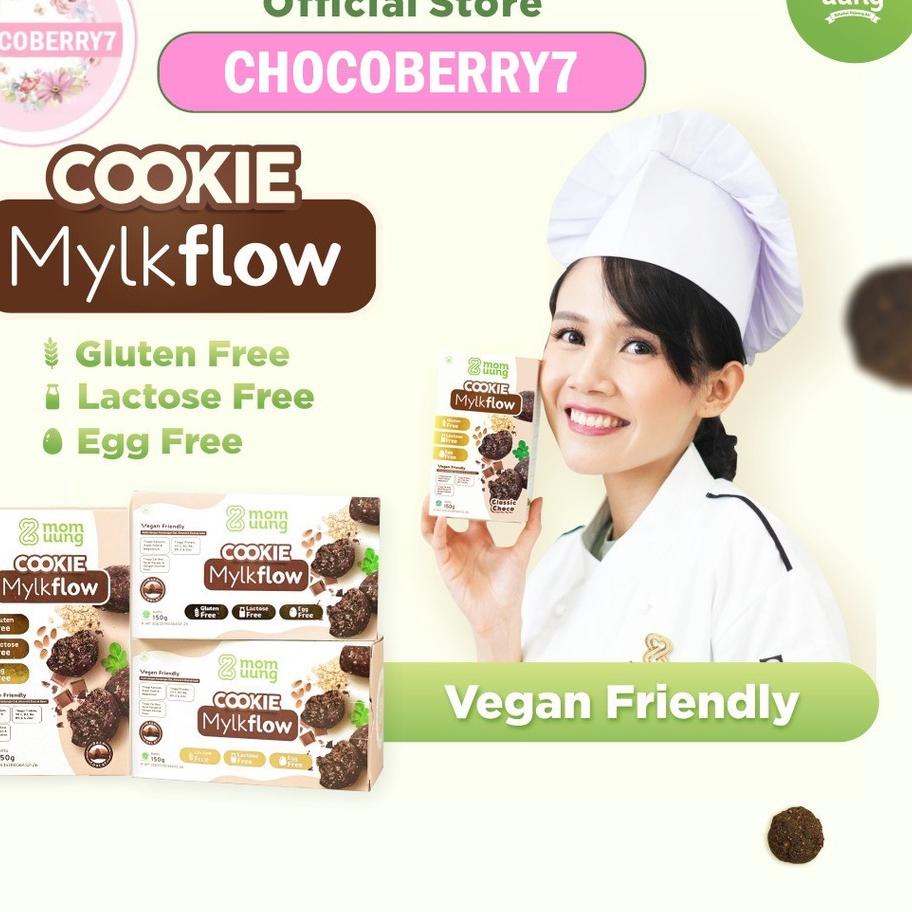 

Miliki Mom Uung Cookie Mylkflow Ekstrak Kelor Almond Oat Vegan Friendly Cookies Kukis MomUung !