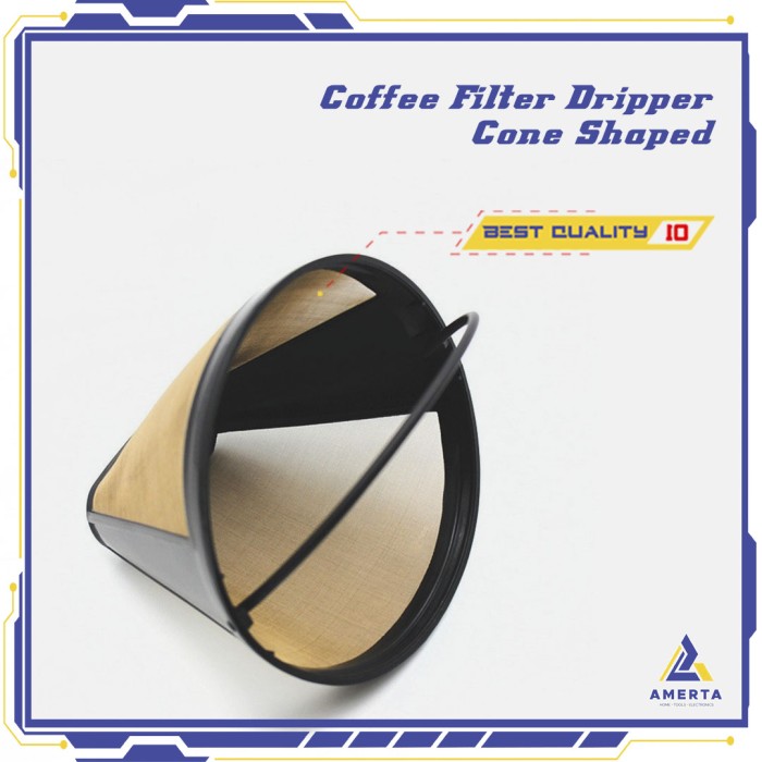 Saringan Kopi Filter Cone Shaped Coffee Dripper 1 Pcs