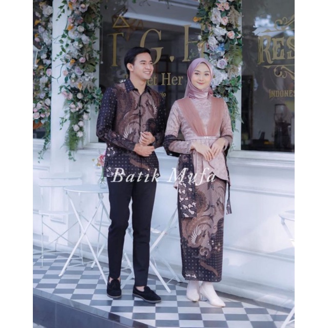 SET COUPLE AVEENA BROWN KEBAYA WISUDA TERBARU  KEBAYA LAMARAN KEBAYA TUNANGAN TERBARU 2022