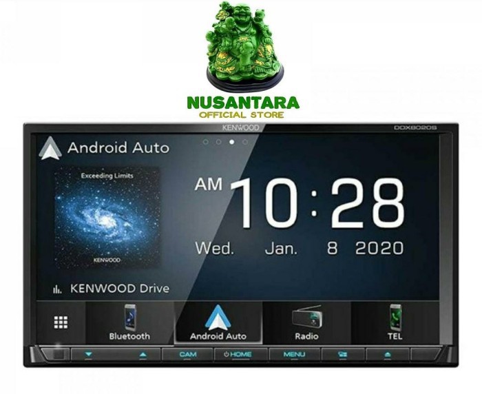 (NEW) KENWOOD DDX8020S HI-RES ANDROID AUT APPLE CARPLAY DDX-8020S