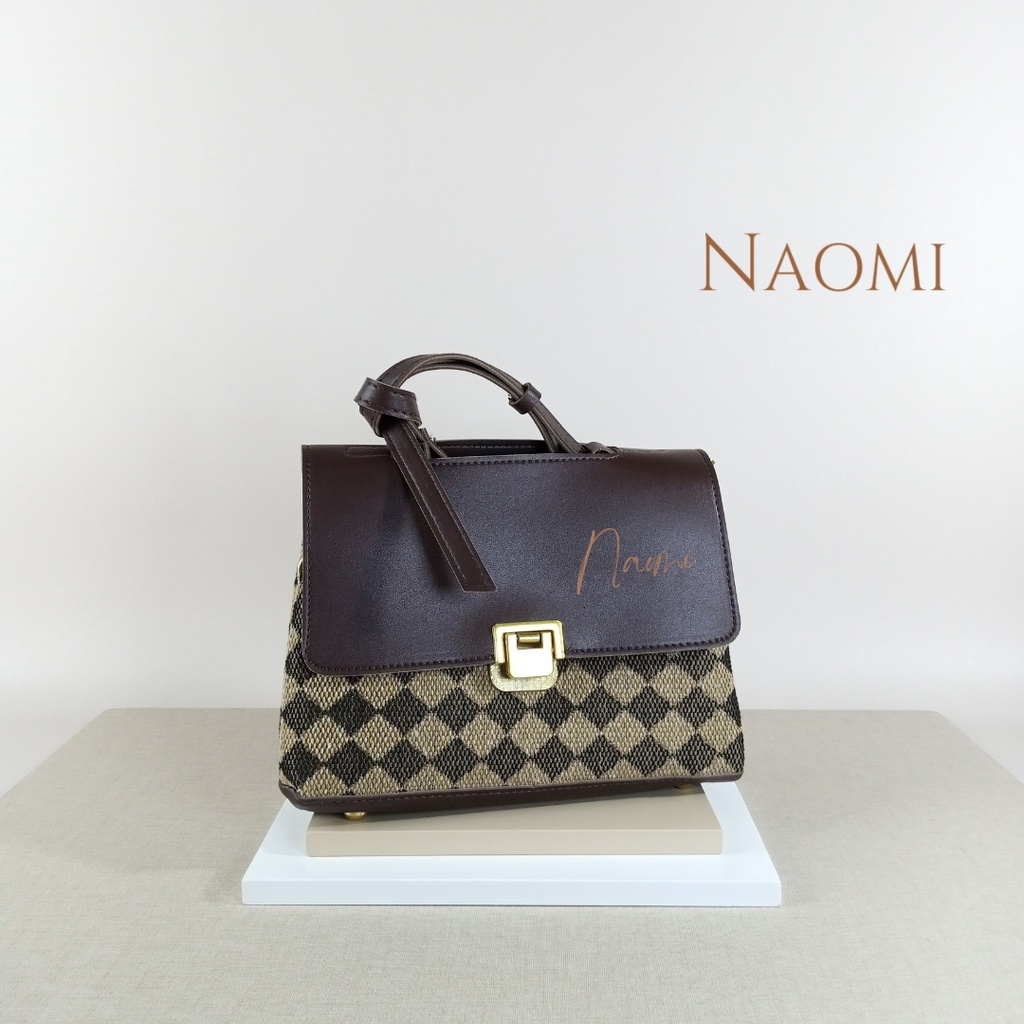 NAOMI - Tiffany Sling Bag Import - Tiffany Large - Tas Selempang Wanita - Fashion Bag Premium - Tas kado Wanita