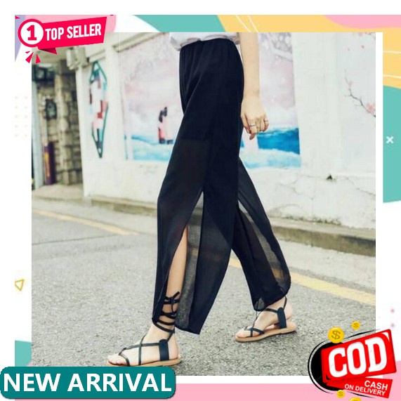 Anb - Zfs Ootd Wanita Celana Vica / Violet Pants Kulot / Kulot 2021 Terbaru / Fashion Kulot Trend Ce