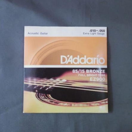 senar gitar D'Addario akustik 010 - senar gitar akustik - senar dedario - senar dadario