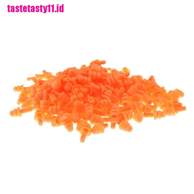 20 Pcs Ear Plugs Bahan Silikon Anti Bising Untuk Mendengkur