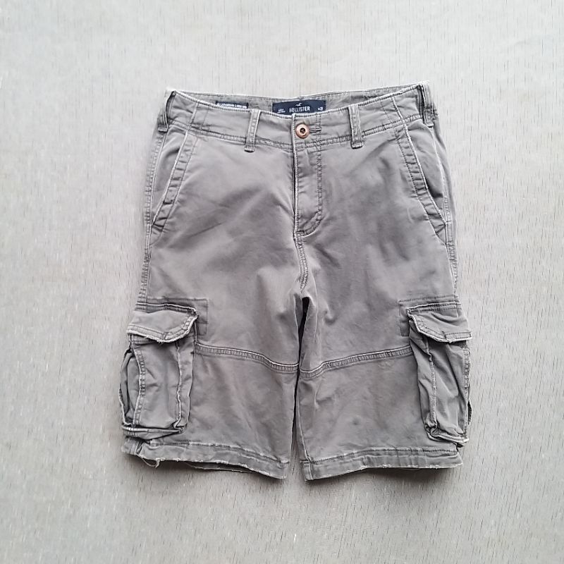 HOLLISTER CELANA CARGO PENDEK SECOND SIZE 30 - 32