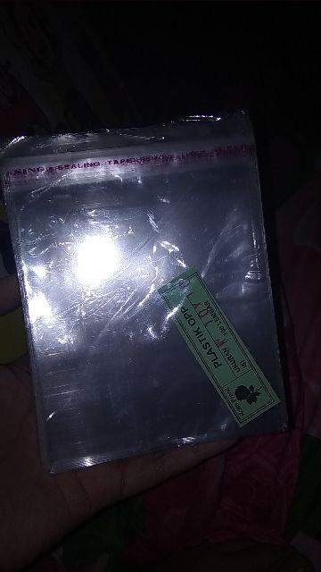 Plastik Opp Tebal 10x10 Single Seal Kuat Lem Buat Baju Celana Undangan