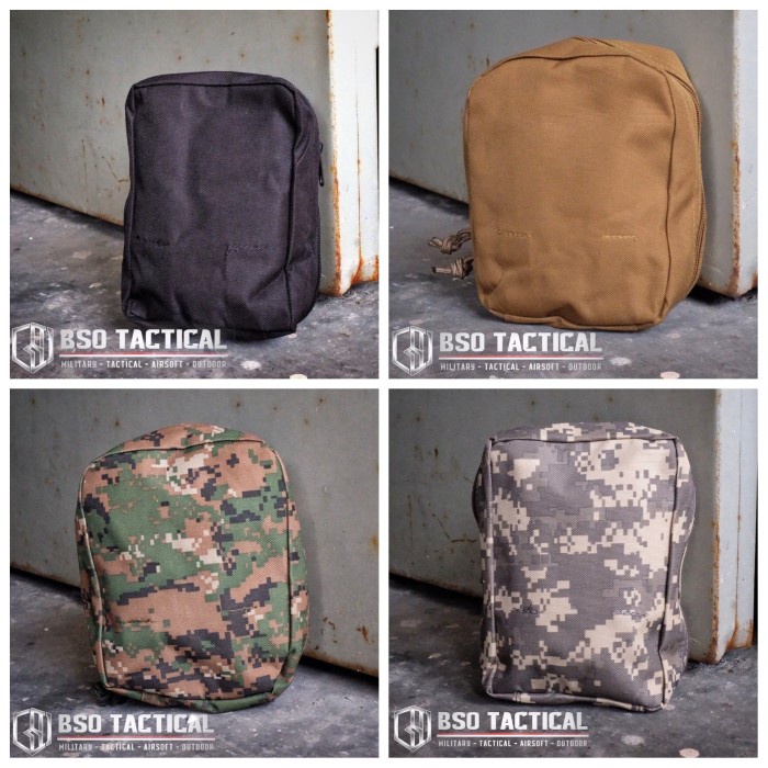MAINAN & HOBI AKSESORIS AIRSOFT GUN MEDIC POUCH MOLLE SYSTEM