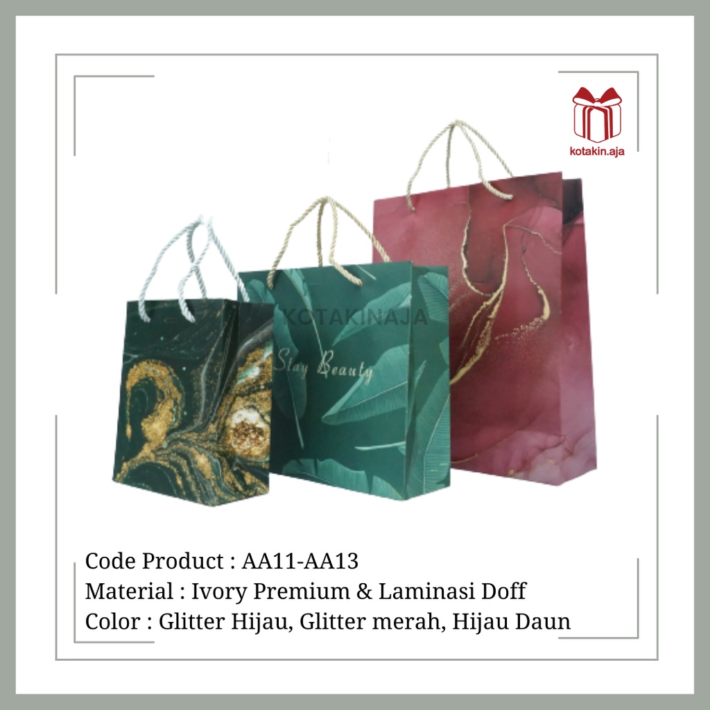 

Paperbag Motif / Paperbag Gift / Paperbag Marmer / Paperbag Import / Paperbag Kado I AA11-AA13