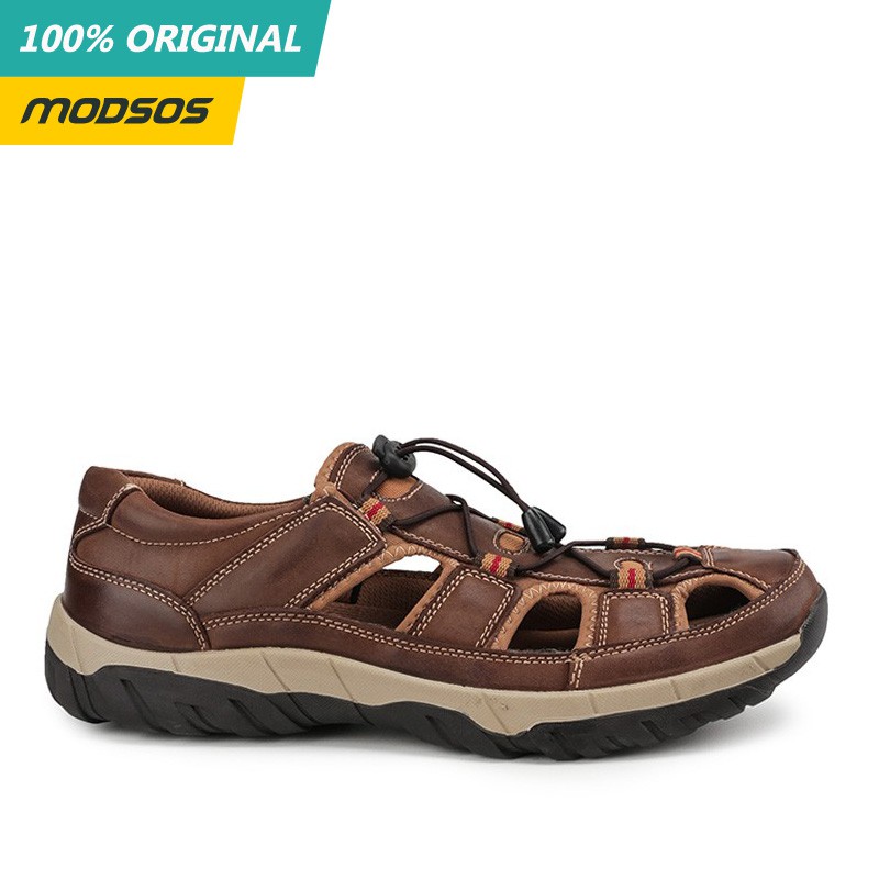 Sepatu Sandal Pria Jim Joker Look 2C Tan Original