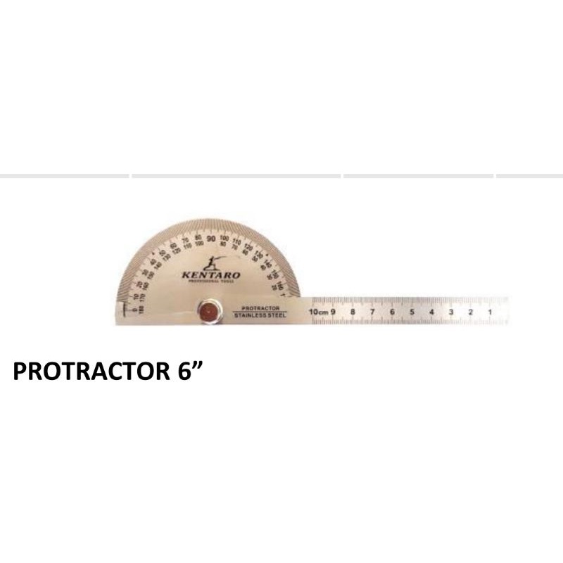 PENGGARIS PROTACTOR 6&quot; KENTARO