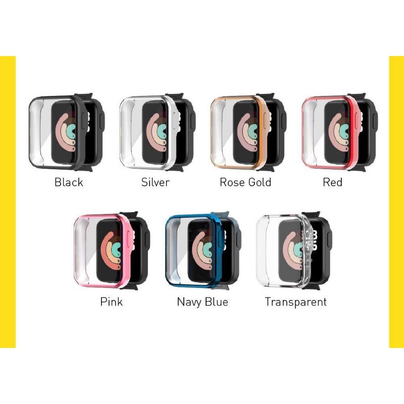 Tpu Case Xiaomi Mi Watch Lite Soft Silicone Bumper Cover