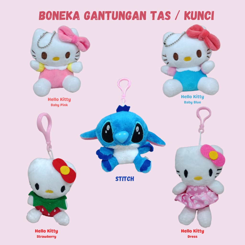 Boneka Gantungan kunci karakter imp