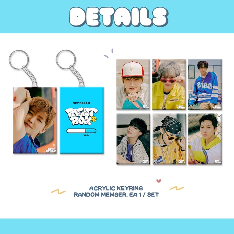 NCT DREAM BEATBOX SPECIAL FANKIT PAKET LENGKAP PACK NCTZEN DREAMIES