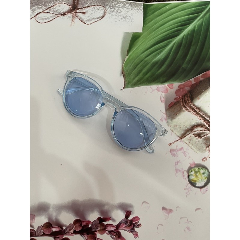 FATWANNISA - KOREA - 1 KACAMATA KOREA BULAT-Biru