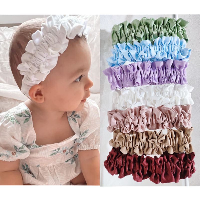 bandana bayi nagita bahan maxmara premium 0-2 tahun